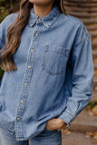 The Valley Denim Top