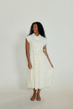 Rosy Posy Button Midi