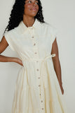 Rosy Posy Button Midi