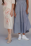 Sutton Gingham Maxi Dress