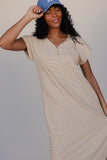 Earthbound Casual Midi Dress