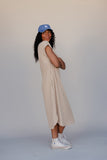 Earthbound Casual Midi Dress