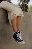 Ivory Romance Satin Skirt