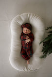Bamboo Zip Pajamas | Christmas Plaid