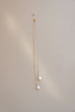 Chain Necklace + Pearl Pendant