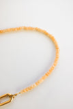 Orange Jade Necklace
