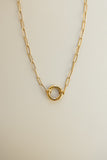 Paper Clip Chain + Round Closure