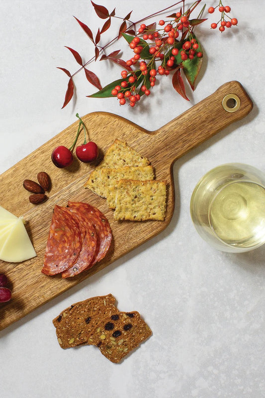 Let’s Eat Wooden Charcuterie Board