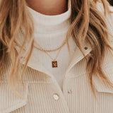 Naomi Gold Filled Rope Necklace