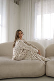 Women's Bamboo Button Up Lounge Set | Gingersnap
