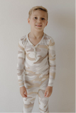 Bamboo Two Piece Pajamas | Camo 2.0