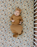 Harvest Floral Muslin Crib Sheet