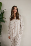 Women's Bamboo Button Up Lounge Set | Gingersnap