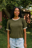 Marlowe Lace Knit Top