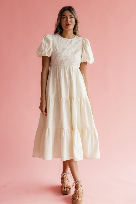 Ma Cherie Embroidered Dress