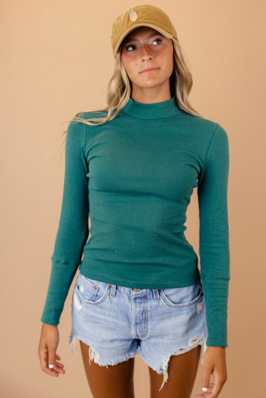 Mock Neck Top | ROOLEE
