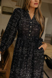 Luna Button Dress
