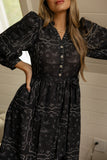 Luna Button Dress