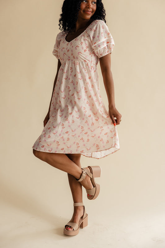 Prue Bubble Sleeve Dress
