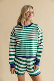 Nyla Striped Set