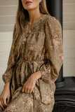 Hearthside Floral Tie Dress