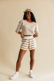 Nyla Striped Set