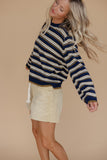 Nautical Charm Stripe Sweater