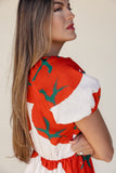 The Tuscany Tomato Dress