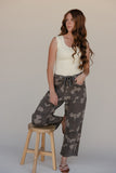 Camo Crush Barrel Pants