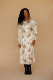 Fallen Leaves Maxi Dress