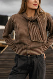 Chestnut Trail Stripe Sweater