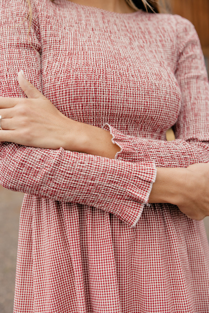 Dustland Dreams Gingham Dress – ROOLEE