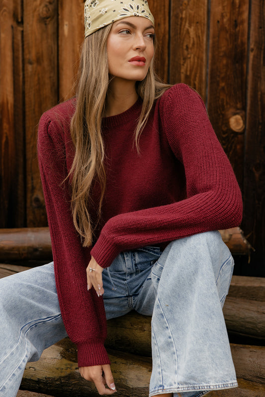 Bordeaux Cozy Pullover