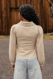Morning Stroll Collared Blouse