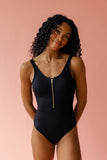 Selena Zip Up One Piece