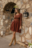 The Cinnamon Kiss Dress