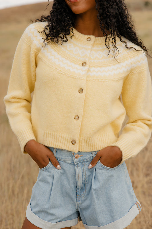 The Buttercream Cardi