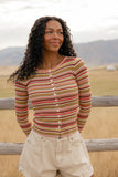 Trail Mix Stripe Cardigan