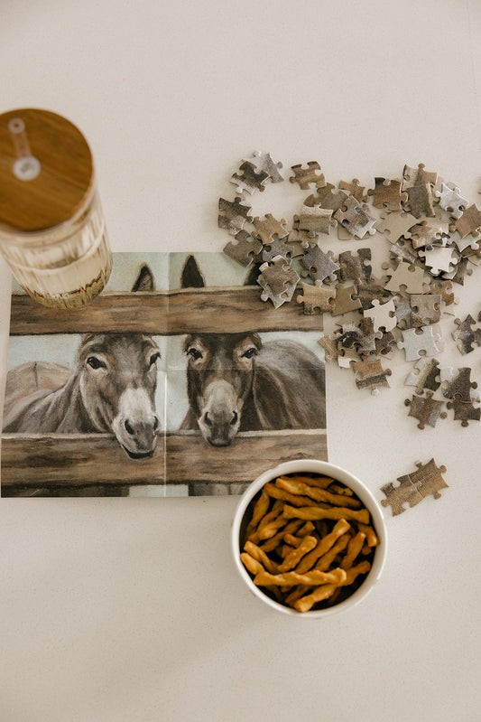 Donkeys Farm Friends 500 Piece Puzzle