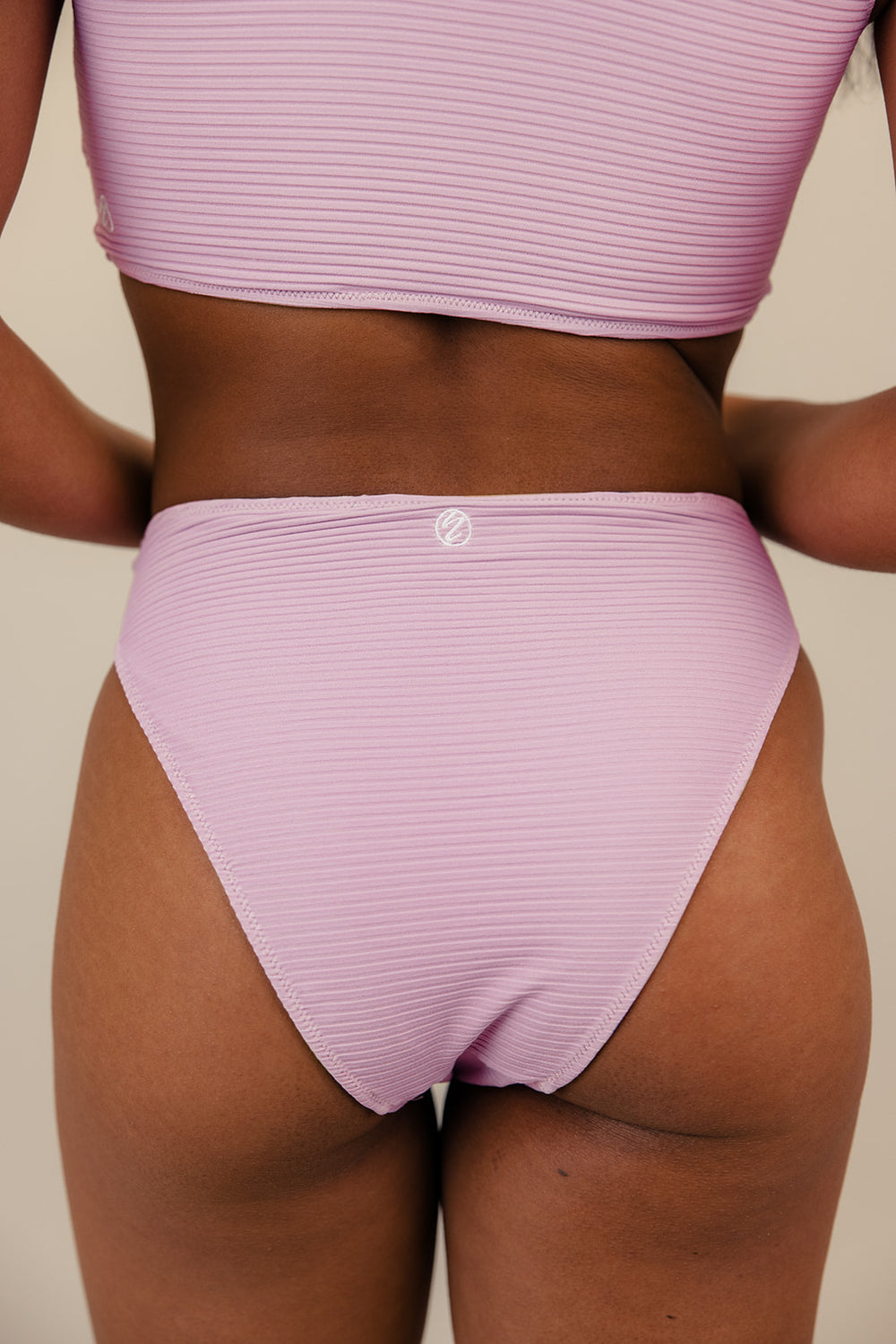 Women's Ribbed Swim Bottoms | ROOLEE