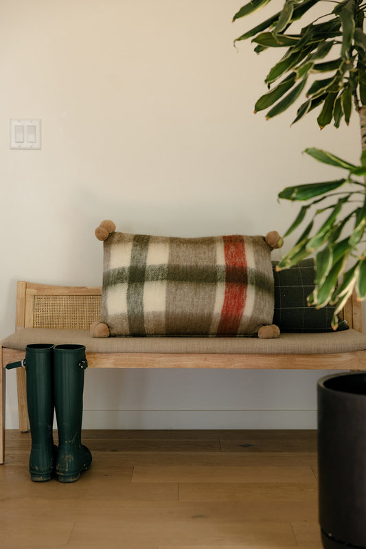 Snow Cozy Lumbar Pillow