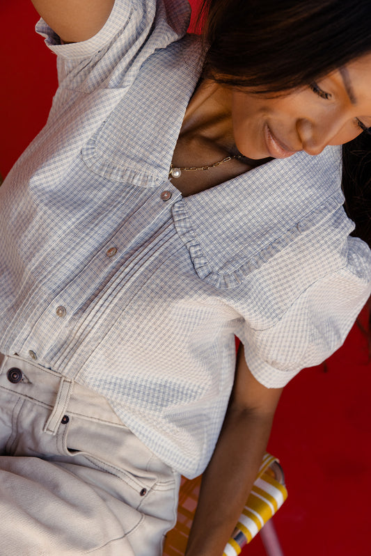 Simon Collared Blouse