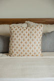 Sparrow Cross Embroidered Pillow