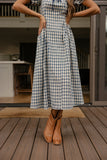 Squarely Yours Gingham Dress