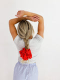 JUMBO SLEEP SILK/SATIN SCRUNCHIES