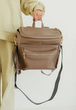 ff Diaper Bag | Taupe