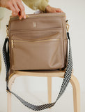 ff Diaper Bag | Taupe