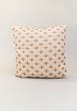 Sparrow Cross Embroidered Pillow