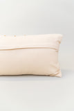 Sparrow Cross Embroidered Lumbar Pillow