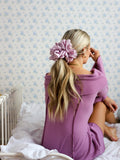 JUMBO SLEEP SILK/SATIN SCRUNCHIES